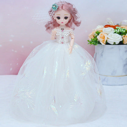 New 32cm gauze skirt doll Yade Barbie music doll girl birthday gift children's toys wholesale