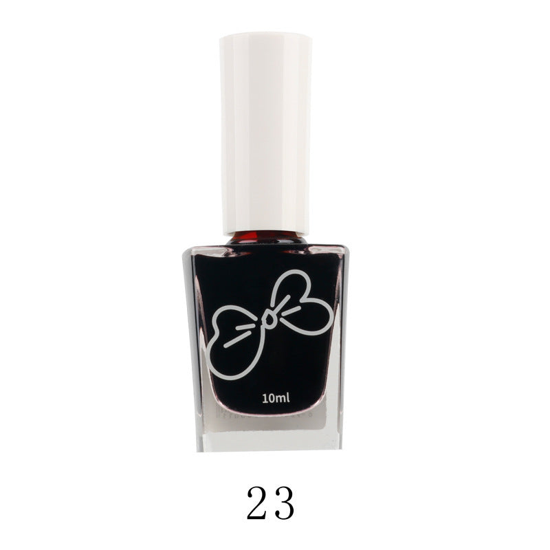 Oily nail polish, no baking, quick drying, non-peelable, non-stripping, safe, cross-border, odorless, nude nail polish for nail salons