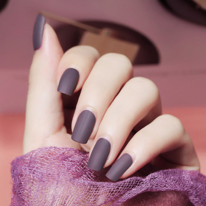 Matte nail polish new colors for spring and summer, no-bake nail polish, quick-drying nail polish, non-peelable matte children's nail polish new style