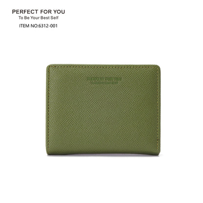 Perfect For You Cross-border Short Women's Wallet 20% Off Multi-Card Wallet Simple Thin Coin Purse 