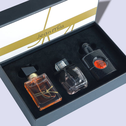 Xiaocheng Yixiang women's perfume set lasting fragrance reverse Paris Liberty Water Black Crow perfume gift box wholesale