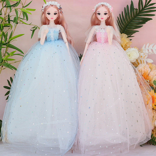 Big skirt 60cm princess smart singing yad barbie doll girl toy doll wholesale yiwu