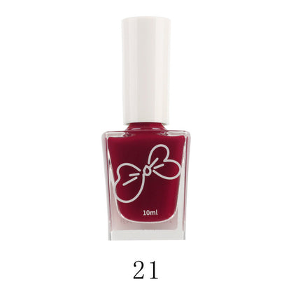 Oily nail polish, no baking, quick drying, non-peelable, non-stripping, safe, cross-border, odorless, nude nail polish for nail salons