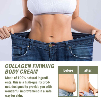 West&amp;Month Collagen Slimming Cream Tightens Belly Fat Body Shaping Massage Slimming Cream 