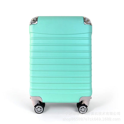 ABS semi-finished suitcase 1 foreign trade special 8 inch 20 inch luggage strong waterproof universal wheel trolley case can be customized 