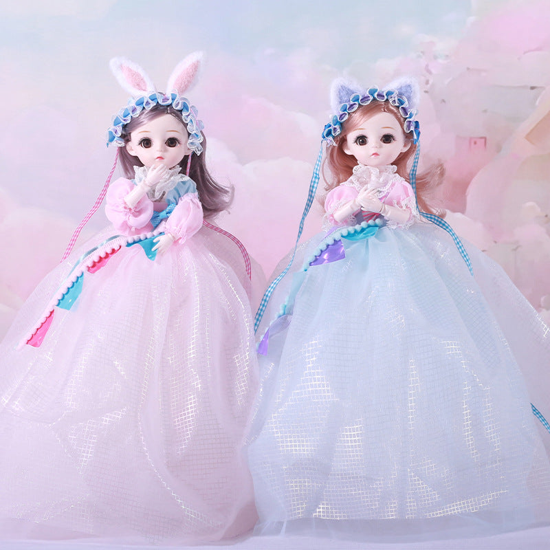 Music Smart Large 32 Liyard Barbie Doll Girl Princess Gift Doll Yiwu Children's Toy