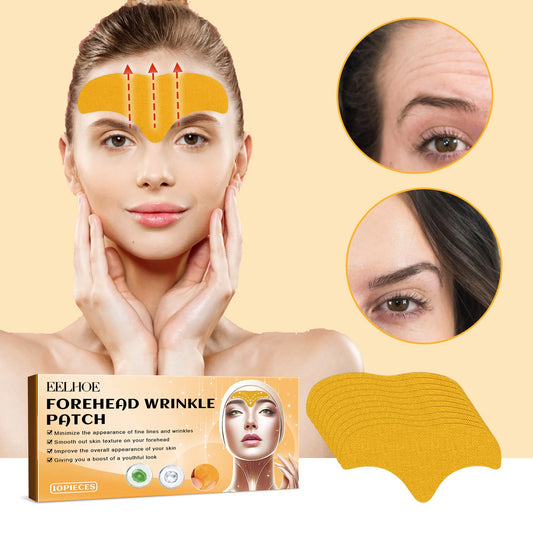 EELHOE forehead wrinkle firming patch fades fine lines smoothes forehead fine lines firm skin anti-wrinkle forehead patch 