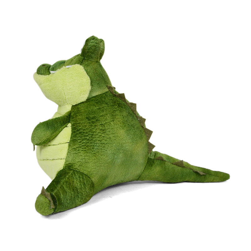 New style cartoon crocodile plush toy cute crocodile belly animal doll pillow children's gift small doll