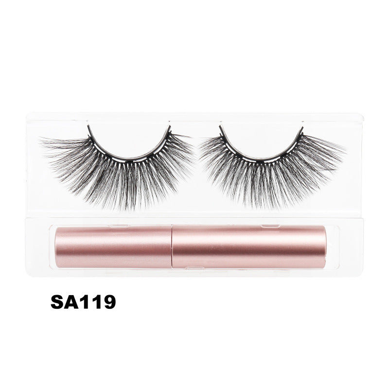 DINGSE magnetic eyelashes single pair false eyelashes glue-free eyelashes magnetic eyeliner natural eyelashes