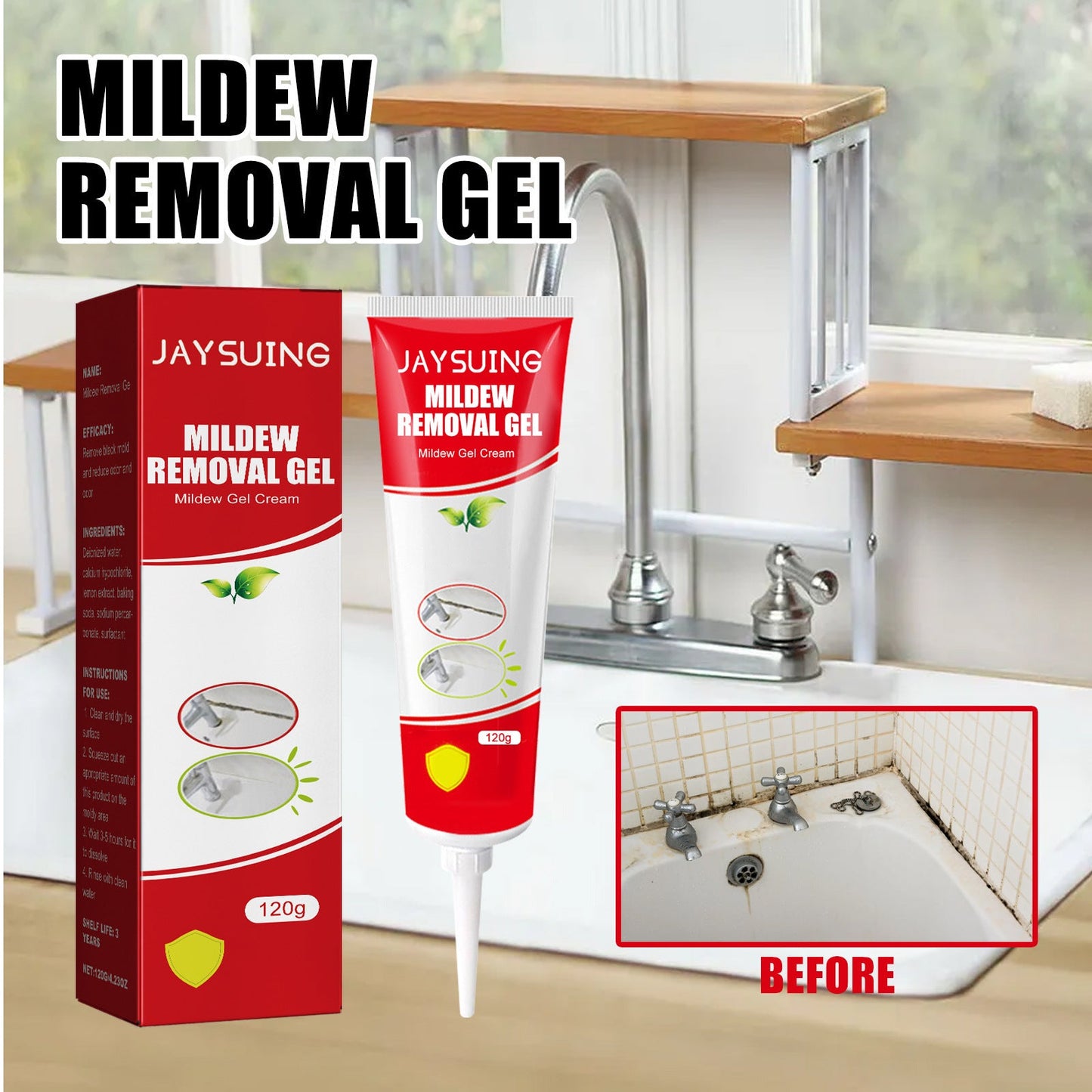 Jaysuing mildew remover bathroom kitchen ceiling wall wall cleaning stains mildew remover 