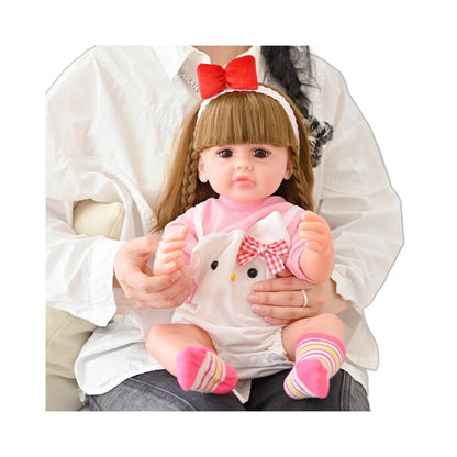 58CM Simulation Doll Baby Rebirth Doll Girl Toy Dressup Amazon eBay Cross-Border Supply Hot