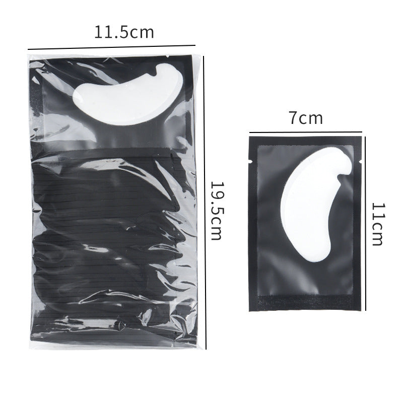 Wholesale Disposable Grafting Eyelash Isolation Eye Patch U-shaped Incision Non-woven Hydrogel Eye Patch