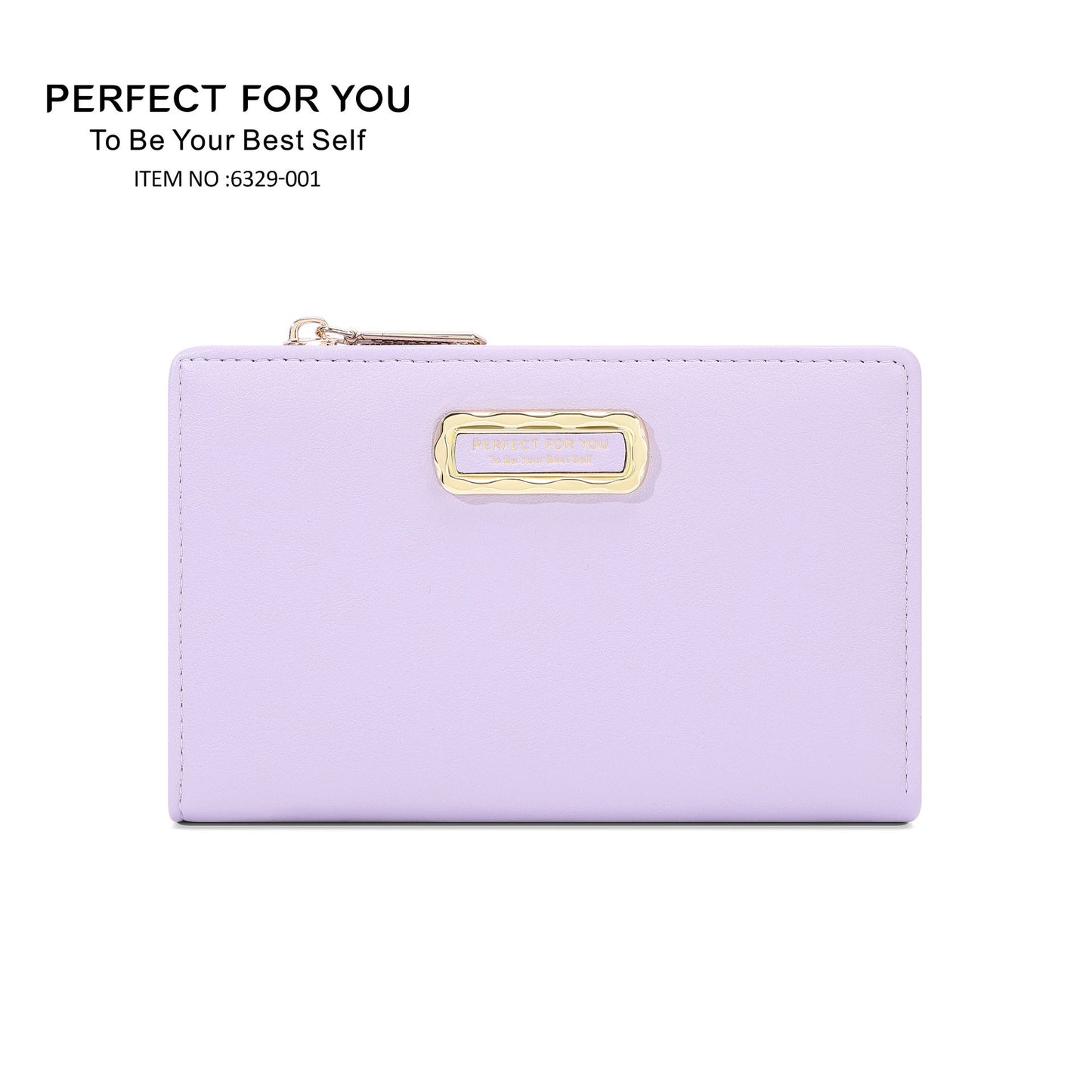 Perfect For You ladies wallet Korean version multifunctional solid color pu long cross-border clutch wallet 