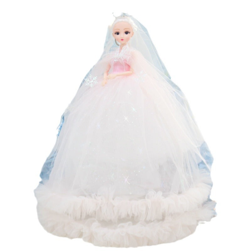 New 50CM wedding dress Yade Barbie doll doll creative vinyl princess girl gift children's toy