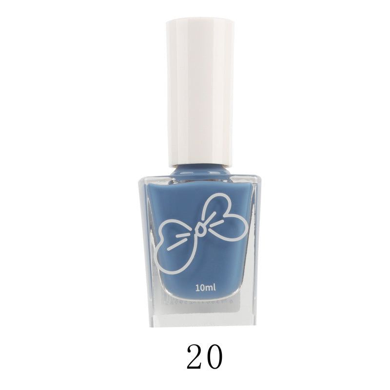 Oily nail polish, no baking, quick drying, non-peelable, non-stripping, safe, cross-border, odorless, nude nail polish for nail salons