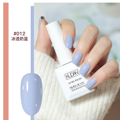 2023 new nail polish gel no odor ice transparent nude color transparent long-lasting quick-drying nail polish manicure nail polish gel wholesale