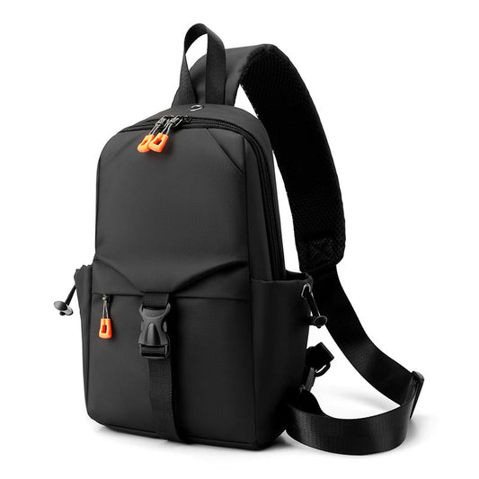 Cross-border chest bag men's new men's shoulder bag casual sports messenger bag waterproof multifunctional backpack wholesale 