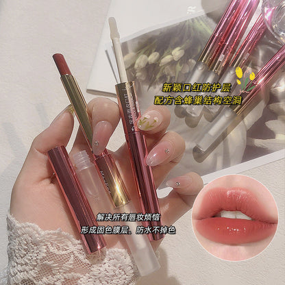 Maxfine makeup lipstick raincoat genuine lipstick set waterproof non-stick cup non-fading lips long-lasting wholesale