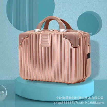 Cosmetic bag storage box suitcase holiday gift box cosmetic box souvenir small suitcase wholesale 