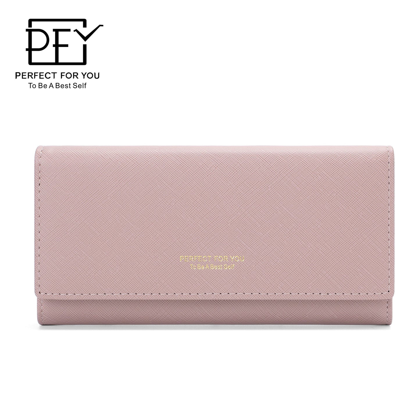 Weichen ins simple wallet women's Korean version cross pattern cross-seat-resistant clutch bag, multi-functional women new wallet កាបូបវែងរបស់ស្ត្រី 