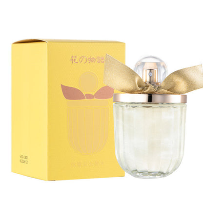 New product Flower Story Women's Perfume 100ml Orange Blossom Chypre Long-lasting Fragrance Quicksand Glitter Fragrance Cross-border 