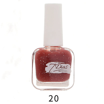 Nail polish nail shop no baking quick drying long-lasting can not be torn autumn and winter water-based can not be peeled transparent nude nail polish