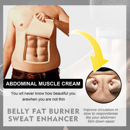 East Moon Abdominal muscle shaping cream Abdominal muscle firming shaping exercise to enhance muscle lines vest line massage cream 