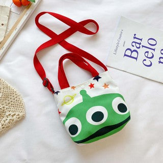 Cartoon Stella Lou children's bag anime cute net red canvas handbag Korean version casual children's messenger bag wholesale