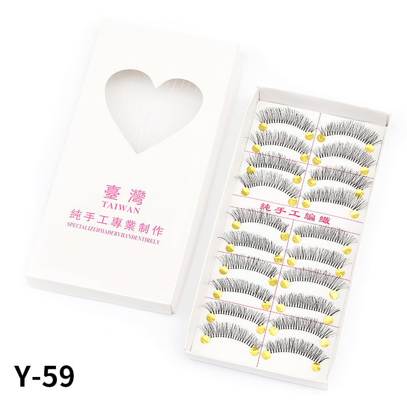 Dingsen false eyelashes manufacturer boutique 216 217 natural eyelashes nude makeup thick bridal makeup eyelashes