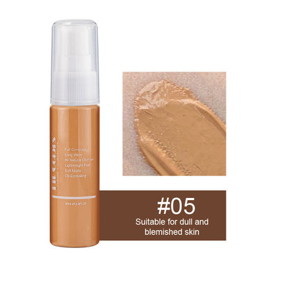 Fit Colors 8-color foundation is easy to spread and lasts for a long time. Matte concealer and contour foundation. European and American cosmetics cross-border