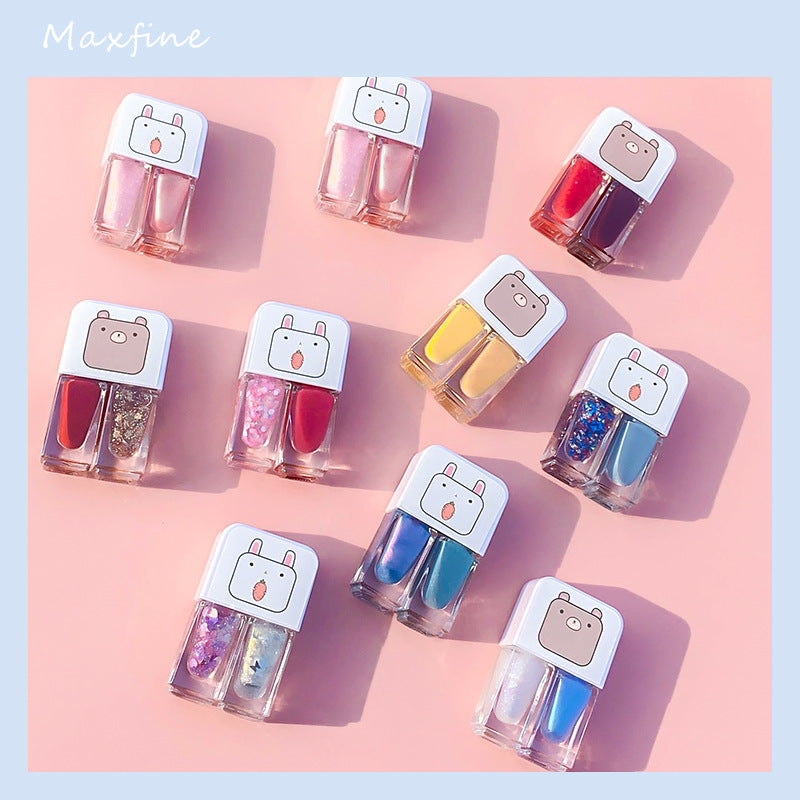 Nail polish new nail polish set twins nail polish summer water-based cross-border nail polish no baking long-lasting