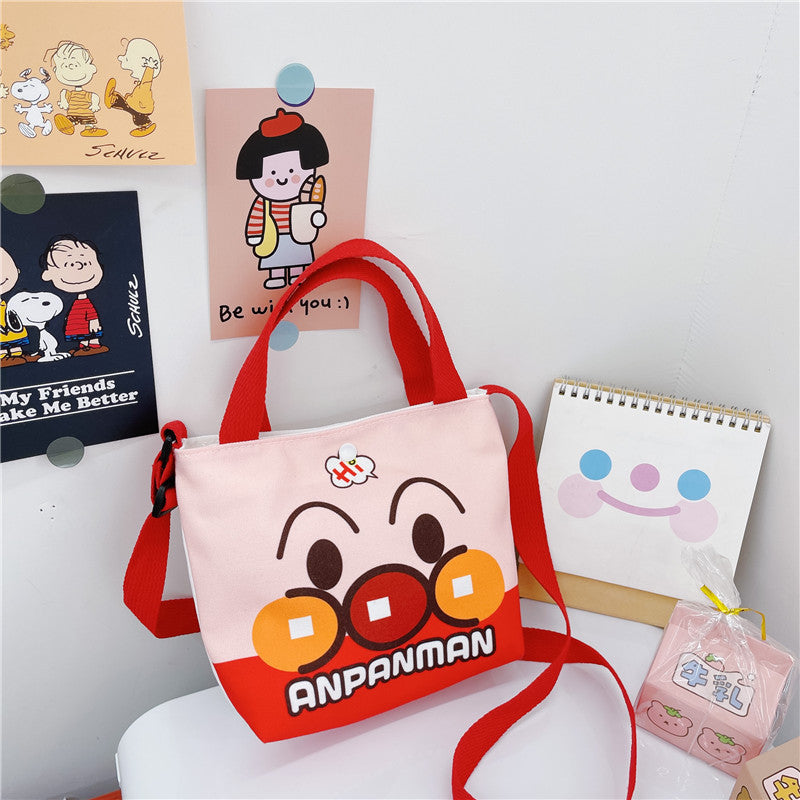 Cartoon Stella Lou children's bag anime cute net red canvas handbag Korean version casual children's messenger bag wholesale