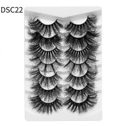 DINGSEN false eyelashes manufacturer cross-border stable eyelashes long explosive style eyelashes