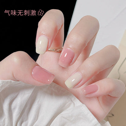 BK nail polish water-based, peelable, tearable, no baking, quick-drying, rose-scented, whitening, suitable for pregnant women, wholesale