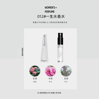 Xiaocheng Yixiang brand Q version perfume sample 3ml trial spray men and women long-lasting light perfume cross-border wholesale