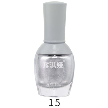 Manufacturer's supply Bei Shijie big belly bottle fashion long-lasting oily nail polish no baking autumn and winter color 14.5ml