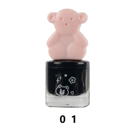 Bei Shijie water-based cute no-bake long-lasting non-peelable quick-drying nude color no odor nail polish wholesale