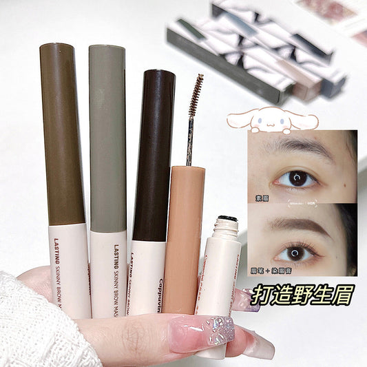 Cappuvini soft mist wild eyebrow dyeing cream natural wild eyebrow three-dimensional not easy to smudge beginners long-lasting eyebrow dyeing cream