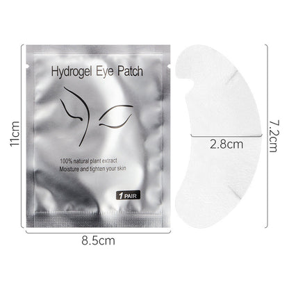 Wholesale Disposable Grafting Eyelash Isolation Eye Patch U-shaped Incision Non-woven Hydrogel Eye Patch