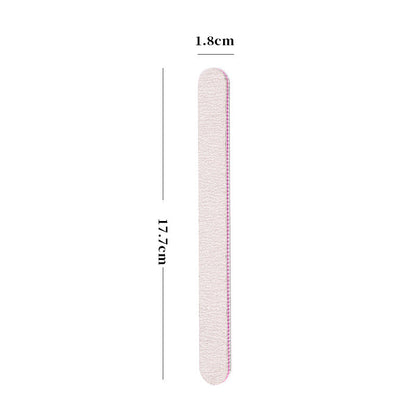 Nail art tools nail file double-sided half-moon nail file nail shape nail removal rubbing strip grinding file