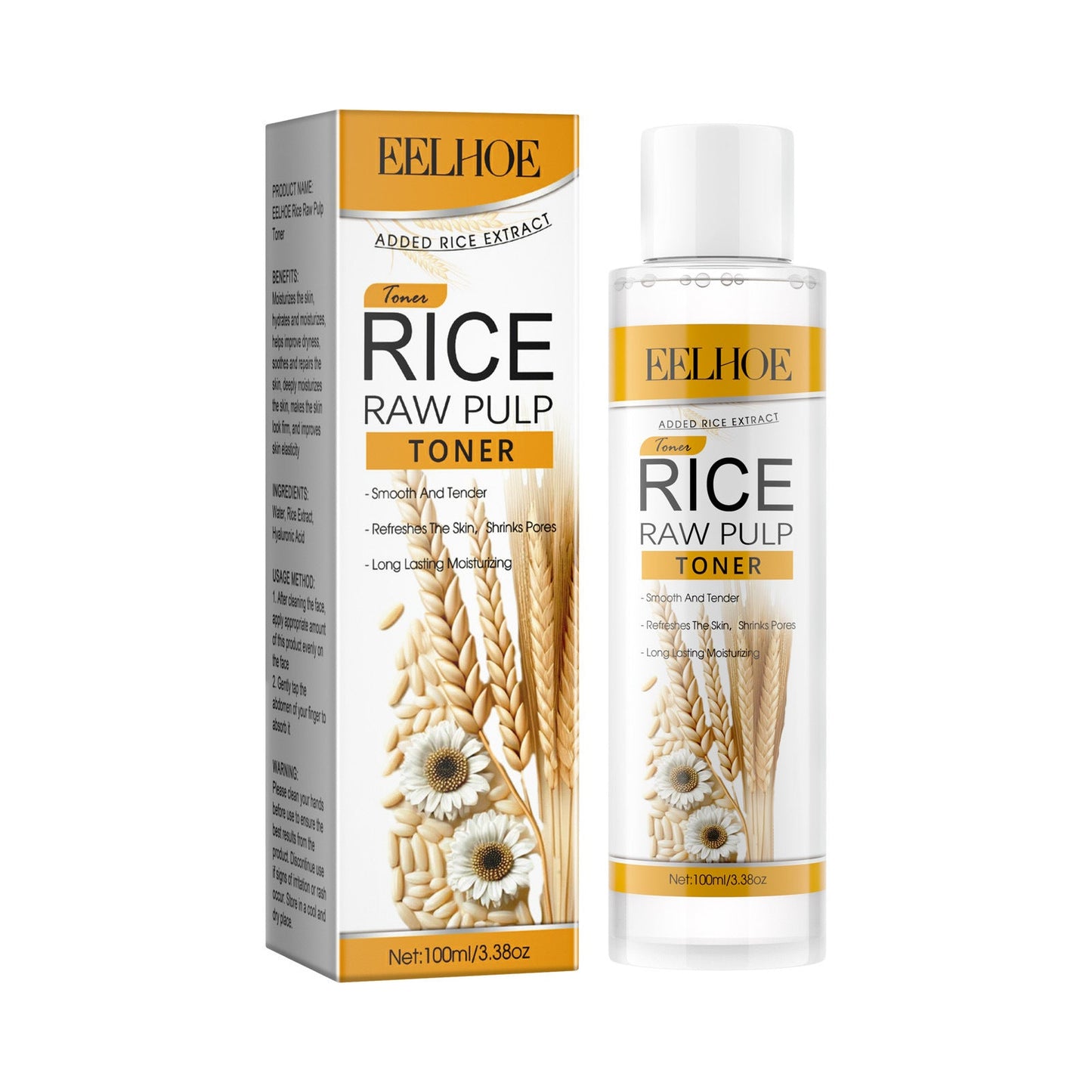 ស៊េរី EELHOE Rice Puree Series មុខ ភ្នែក ដៃ សម្អាតរាងកាយ ផ្តល់សំណើម ភាពក្មេងជាងវ័យ និងស៊េរីផ្តល់សំណើម 