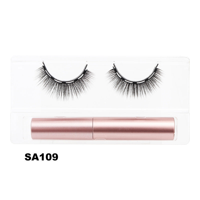 DINGSE magnetic eyelashes single pair false eyelashes glue-free eyelashes magnetic eyeliner natural eyelashes