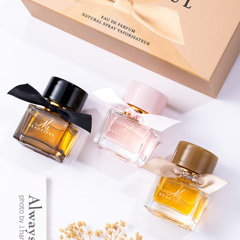 Internet celebrity hot-selling perfume set long-lasting light fragrance fresh fragrance student female perfume ladies gift box one piece dropshipping