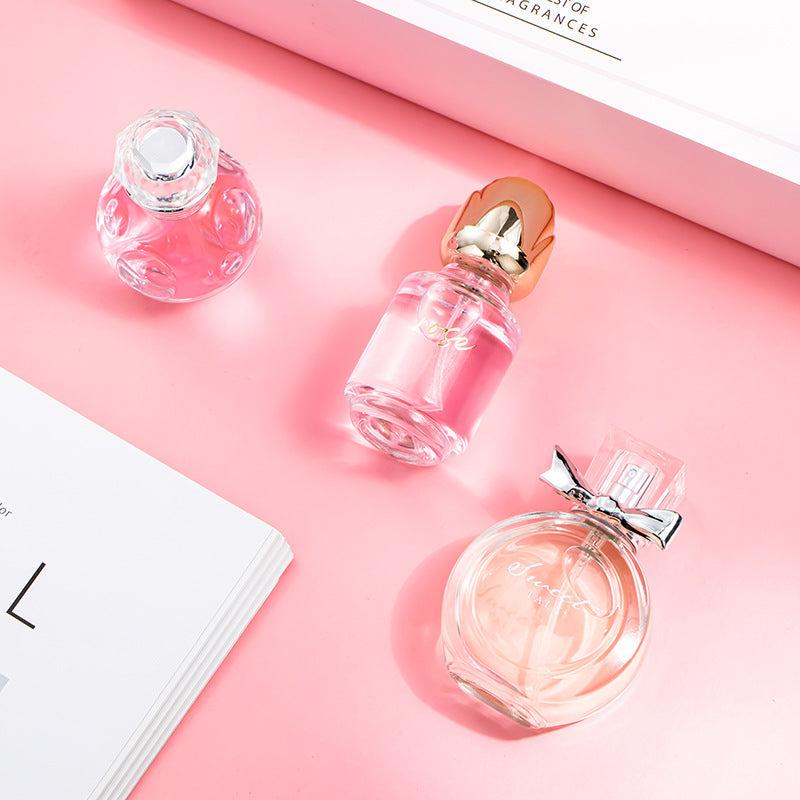 New product Flower Story Women's Perfume Four-piece Set Light and Long-lasting Fragrance Student Girl Live Broadcast Set Southeast Asia 