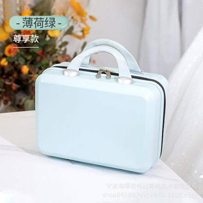 Cosmetic bag storage box suitcase holiday gift box cosmetic box souvenir small suitcase wholesale 