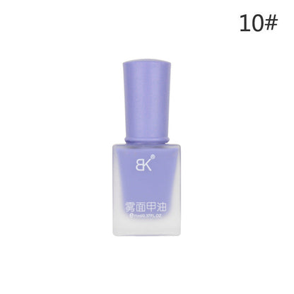 bk2024 summer fashion matte matte oily nail polish no bake ជាប់បានយូរ មិនងាយធ្លាក់ លាបមិនរបក លក់ដុំ