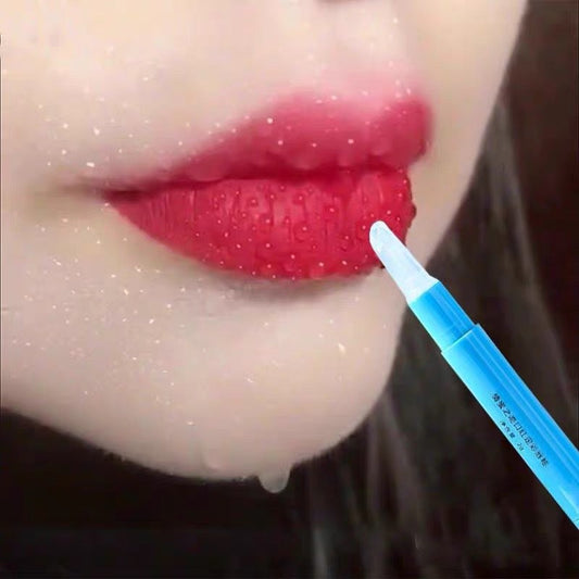 Lipstick raincoat does not stick to the cup makeup setting artifact genuine long-lasting waterproof non-fading lip protection does not fade cross-border