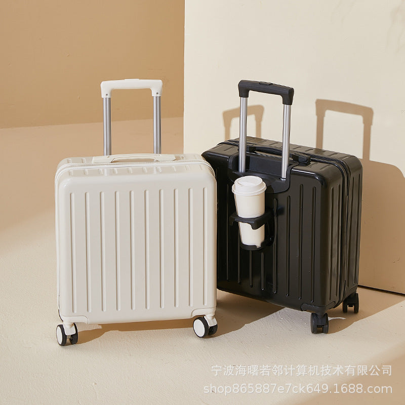 Luggage cabin suitcase small silent men business ins fashion travel trolley case 20 