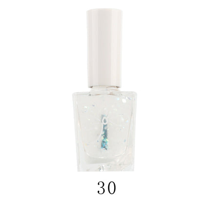 Lucia summer oily 30-color nail polish, no baking, long-lasting, non-peelable, quick-drying, obvious white nail polish wholesale