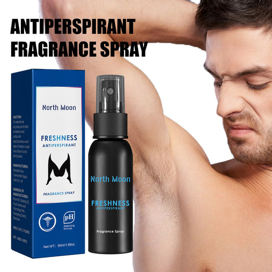 North Moon body cleansing spray cleans odor underarm sweat odor refreshing fragrance body care spray 